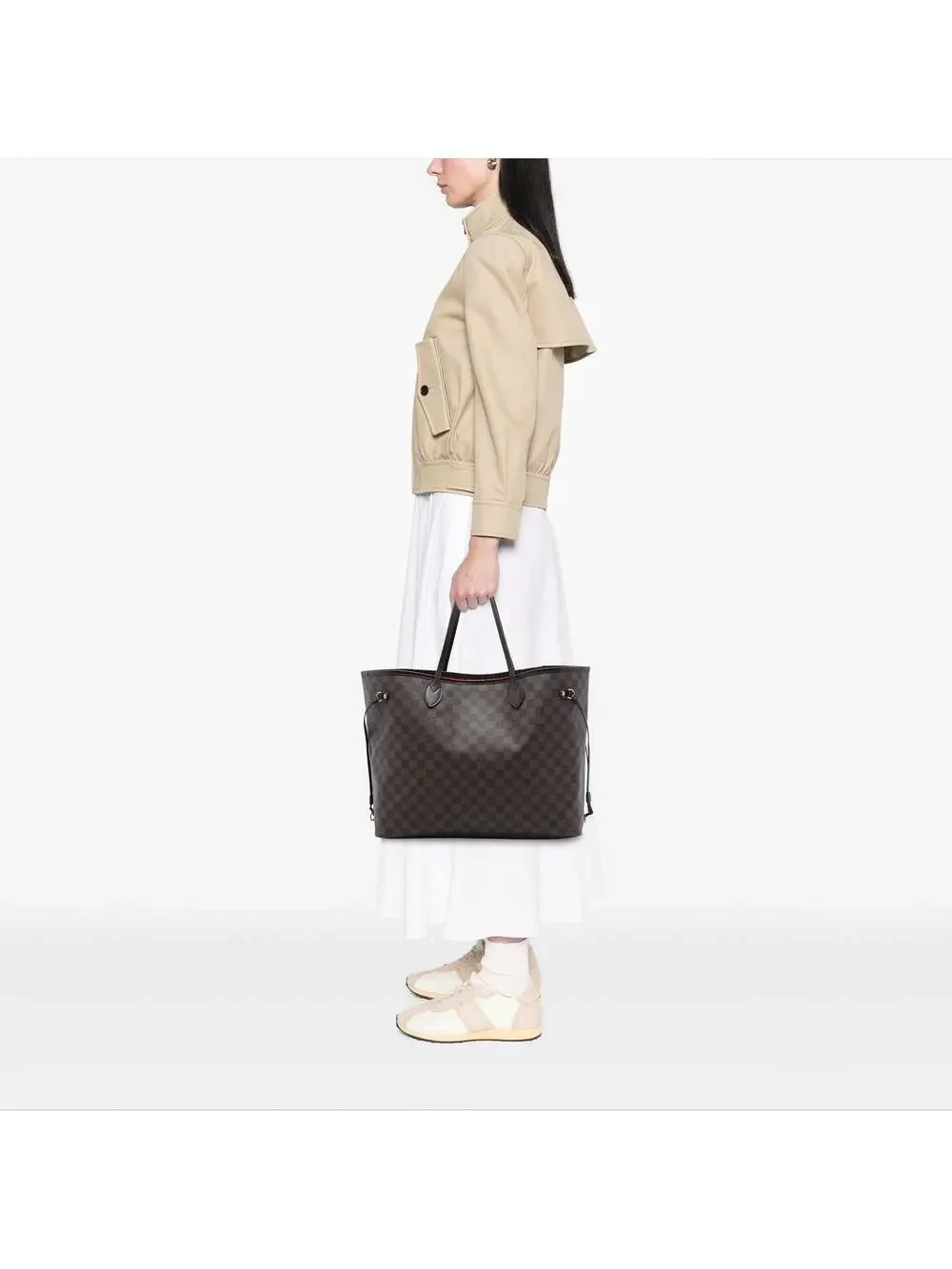 Louis Vuitton Damier Ebene Neverfull Gm #360962L12B